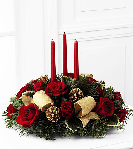 The Flower Shop - Winter - Winter Wishes Basket - Beautiful Winter Flower  Bouquet