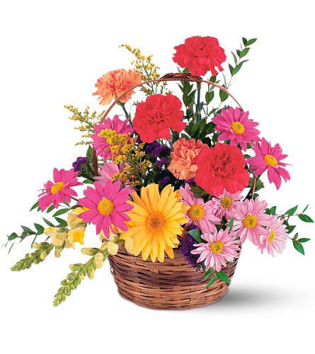 Teleflora's Vibrant Basket 